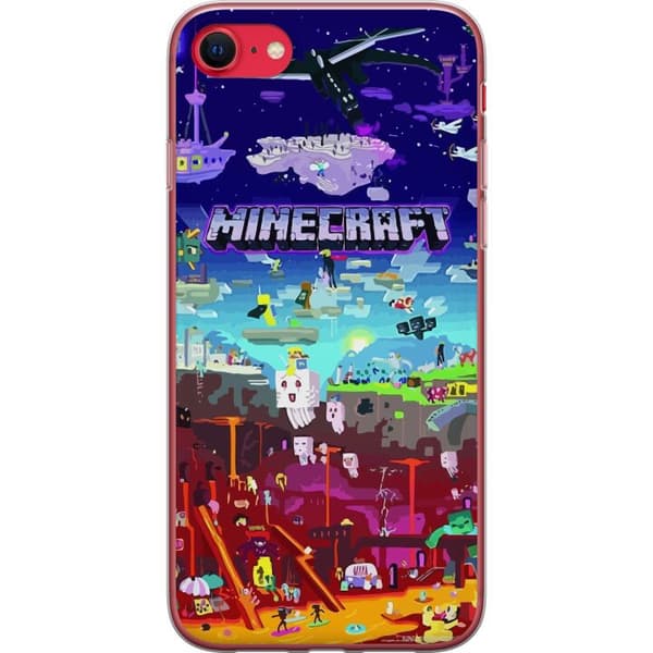 Kompatibelt Mobildeksel til Apple iPhone SE (2022) MineCraft