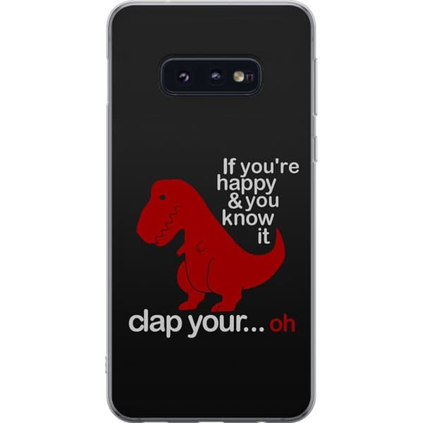 Kompatibelt Mobildeksel til Samsung Galaxy S10e Dinosaur