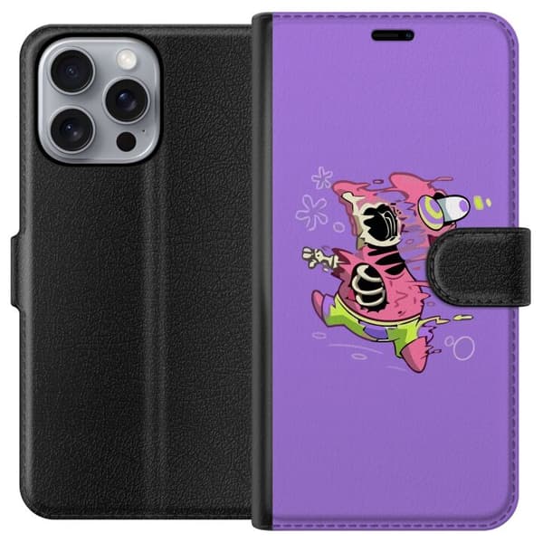 Kompatibel Tegnebogsetui til Apple iPhone 16 Pro Max Smält Patrick
