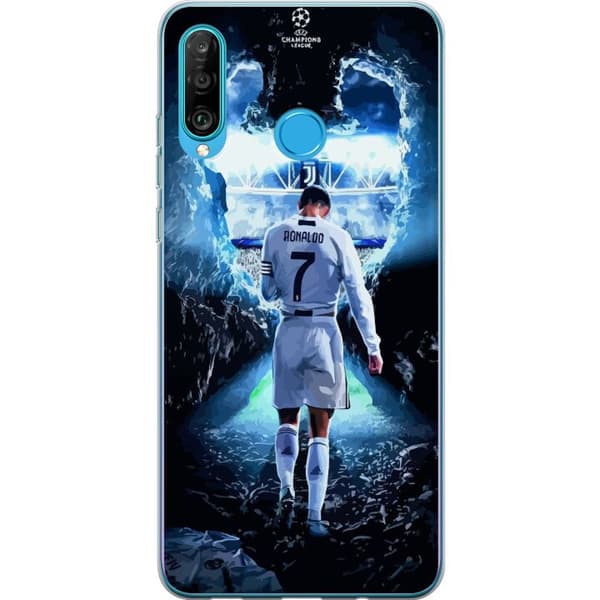 Kompatibelt Mobilskal till Huawei P30 lite Ronaldo