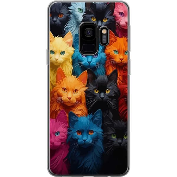 Kompatibelt Mobilskal till Samsung Galaxy S9 Katter