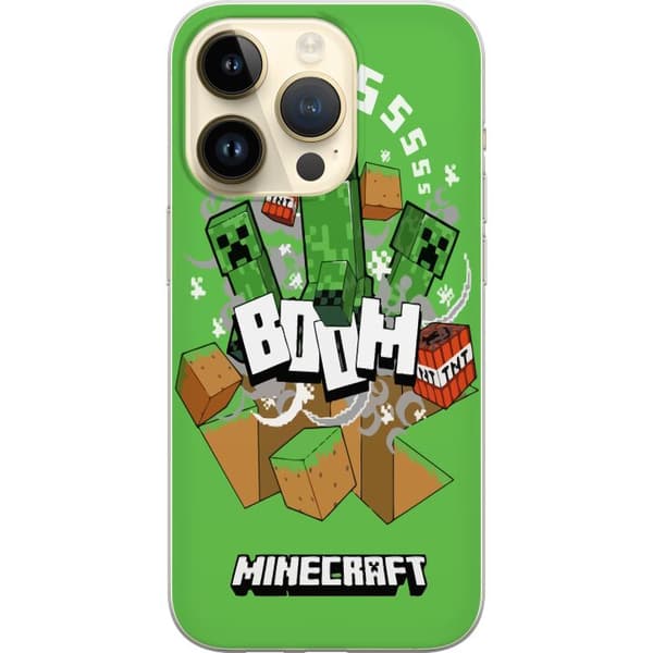 Kompatibelt Mobilskal till Apple iPhone 14 Pro Minecraft