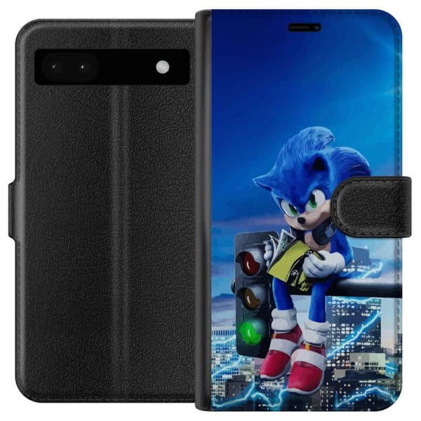 Yhteensopiva Lompakkokotelo Google Pixel 6a Sonic the Hedgehog