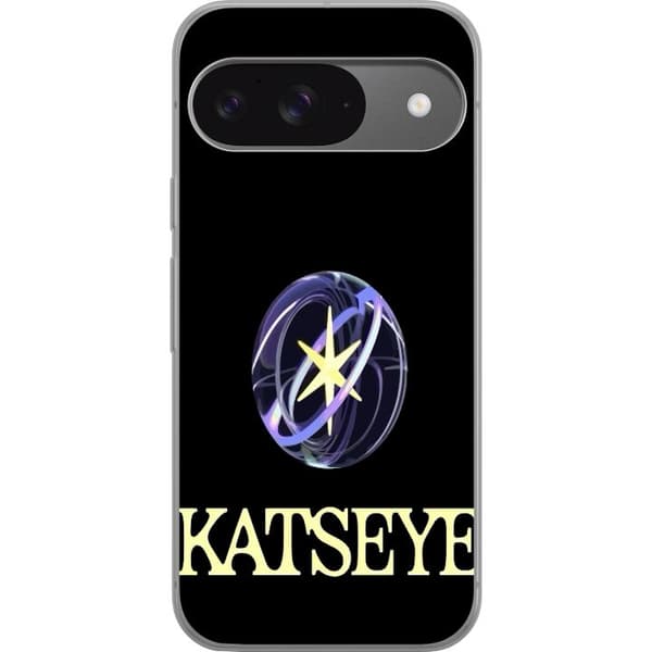 Kompatibelt Mobildeksel til Google Pixel 9 KATSEYE logotyp