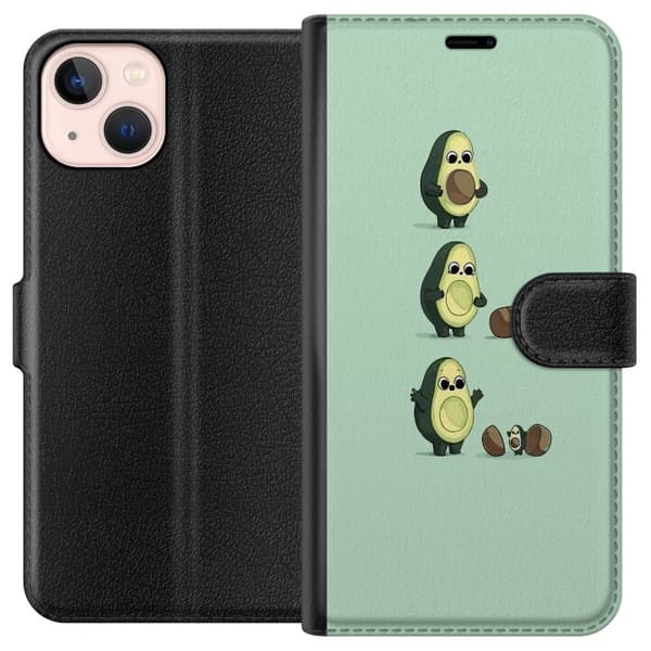 Kompatibelt Plånboksfodral till Apple iPhone 13 mini Avokado