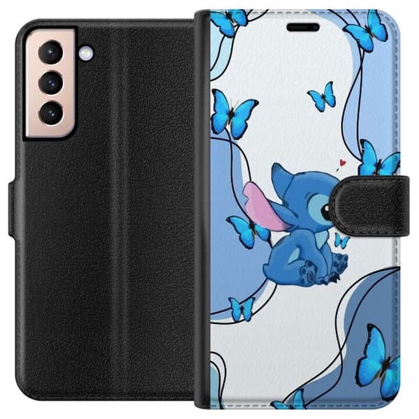Kompatibel Tegnebogsetui til Samsung Galaxy S21 Syning
