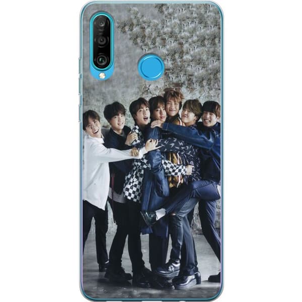 Kompatibelt Mobilskal till Huawei P30 lite K-POP BTS