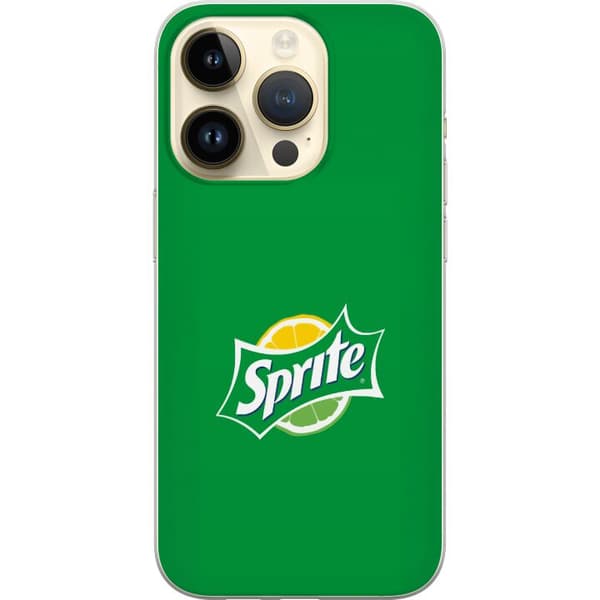 Kompatibelt Mobildeksel til Apple iPhone 14 Pro Grønn drikke-inspirert sitrusdesign