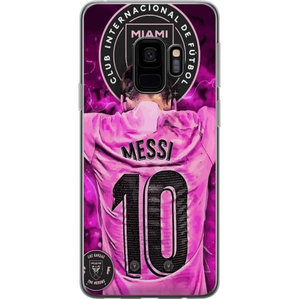 Kompatibelt Mobildeksel til Samsung Galaxy S9 Lionel Messi (Inter Miami CF)