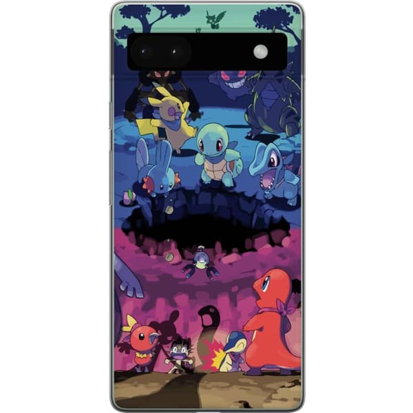 Yhteensopiva Puhelinkuori Google Pixel 6a Pokémon