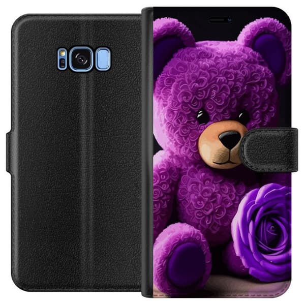 Kompatibelt Plånboksfodral till Samsung Galaxy S8 Teddy Ros