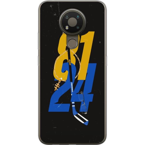 Kompatibelt Mobildeksel til Nokia 3.4 Hockeynummer med klubba
