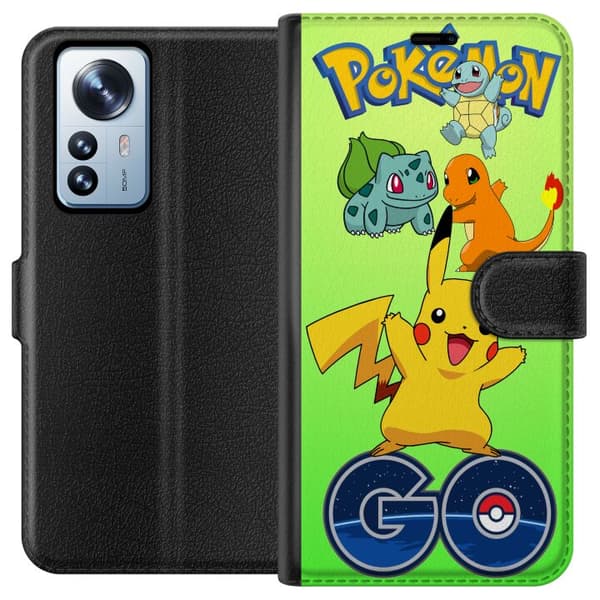 Kompatibel Tegnebogsetui til Xiaomi 12 Pro Pokémon
