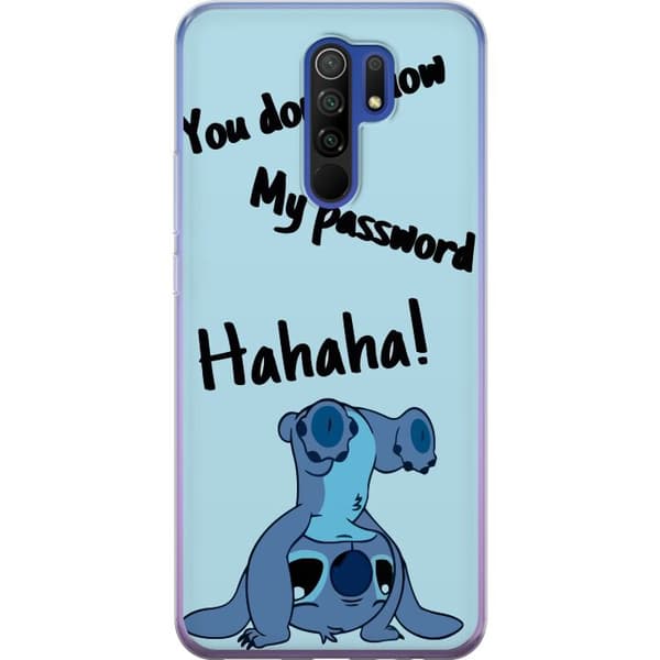 Kompatibelt Mobilskal till Xiaomi Redmi 9 Stitch Text