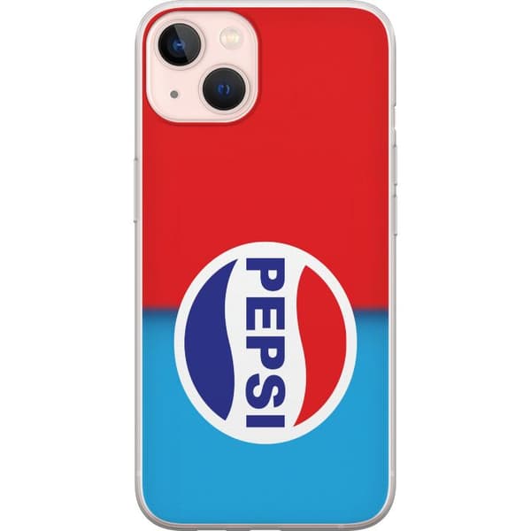 Kompatibelt Mobilskal till Apple iPhone 13 mini Ikoniskt Pepsi-design