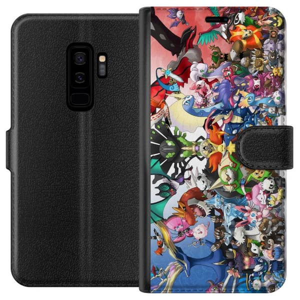 Kompatibelt Plånboksfodral till Samsung Galaxy S9+ Pokemon