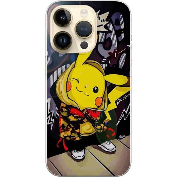 Kompatibelt Mobilskal till Apple iPhone 14 Pro Pikachu