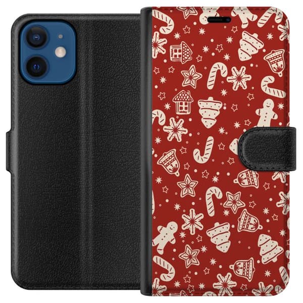 Kompatibel Tegnebogsetui til Apple iPhone 12 God Jul