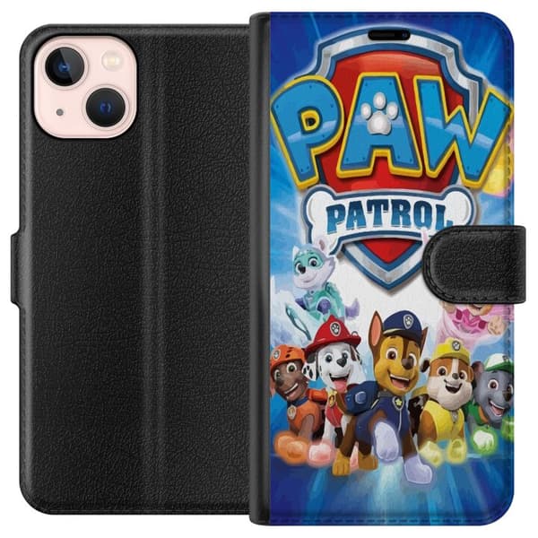 Kompatibelt Lommeboketui til Apple iPhone 13 mini Paw Patrol