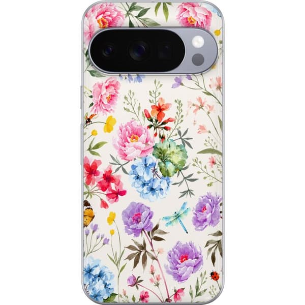Kompatibelt Mobildeksel til Google Pixel 10 Pro XL Blomsterselskapet