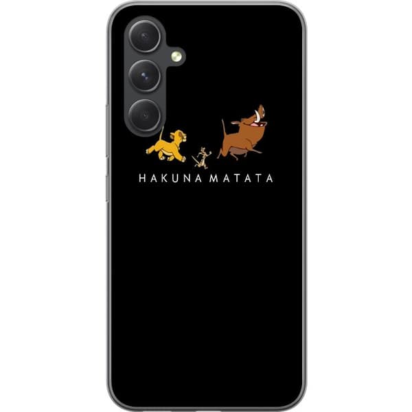 Kompatibelt Mobildeksel til Samsung Galaxy S24 FE Hakuna Matata