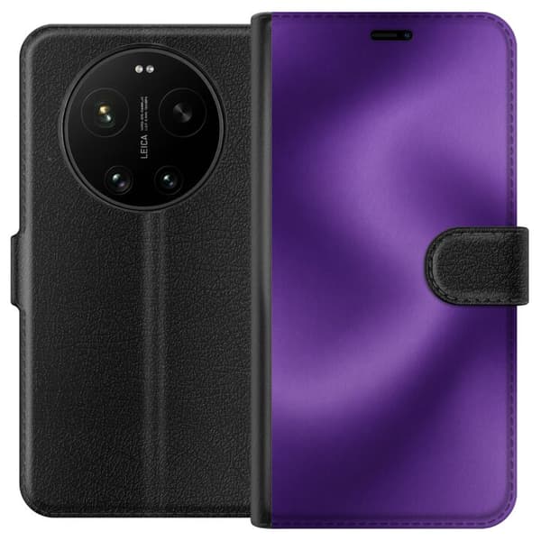 Kompatibel Tegnebogsetui til Xiaomi 17 Ultra Lilla bevægelse