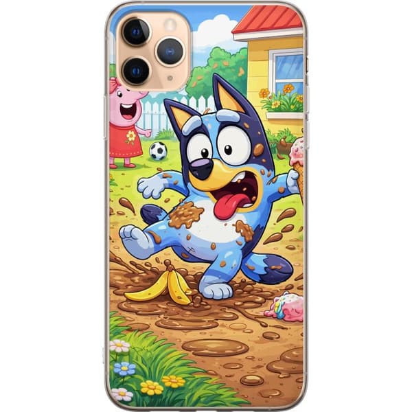 Kompatibelt Mobildeksel til Apple iPhone 11 Pro Max Blåy