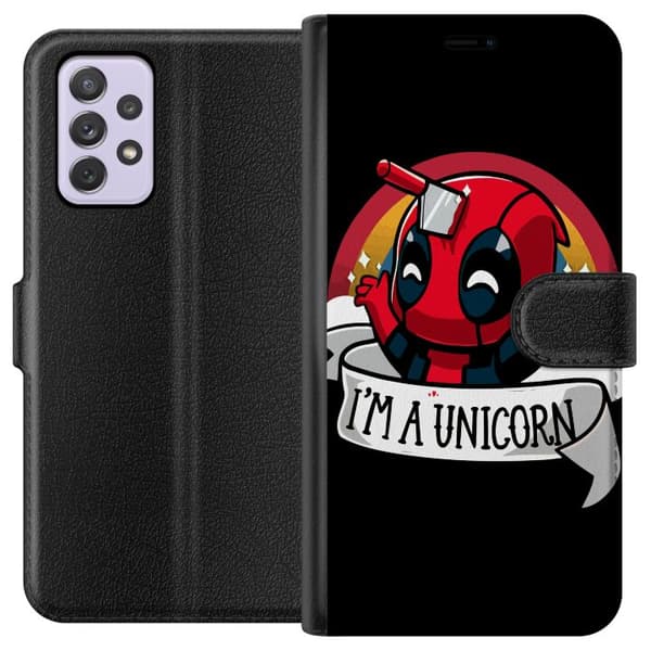 Kompatibelt Plånboksfodral till Samsung Galaxy A52s 5G Deadpool