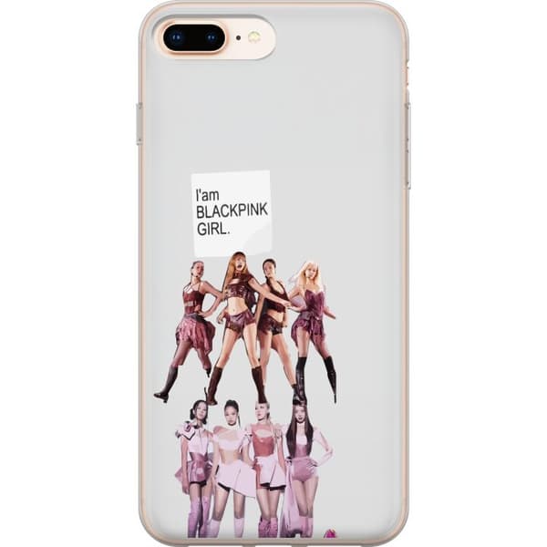 Kompatibelt Mobildeksel til Apple iPhone 7 Plus Minimalistisk K-pop-design inspirert av BLACKPINK