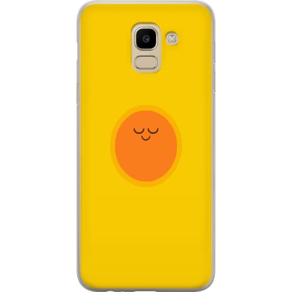 Kompatibelt Mobildeksel til Samsung Galaxy J6 Sovande solfigur