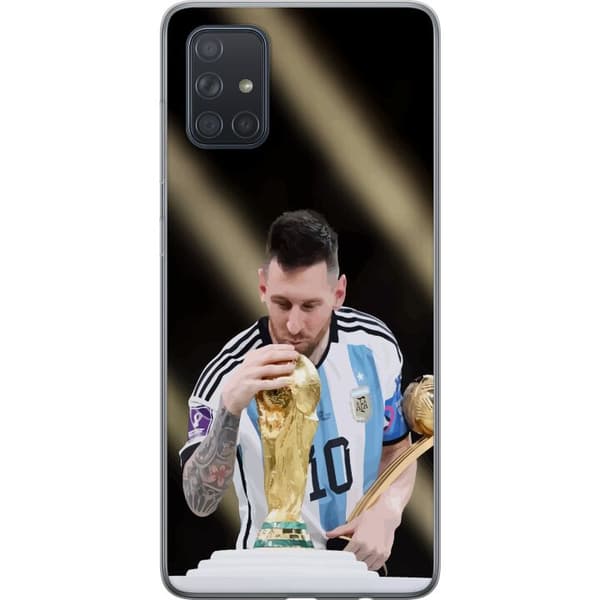 Kompatibelt Mobilskal till Samsung Galaxy A71 Messi