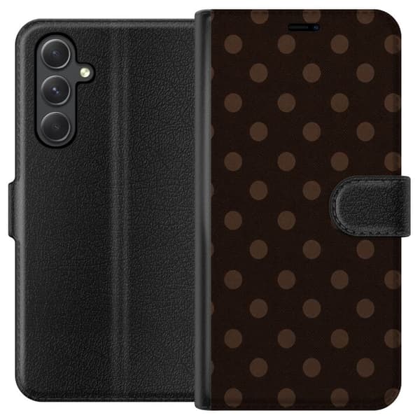 Kompatibelt Lommeboketui til Samsung Galaxy A35 Mokka Pop