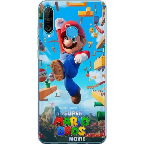 Kompatibelt Mobilskal till Huawei P30 lite Super Mario Bros