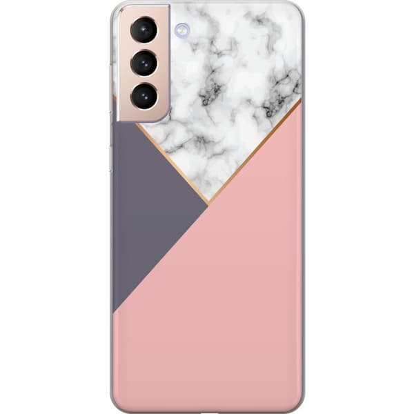 Kompatibelt Mobildeksel til Samsung Galaxy S21 Marmor Kutt