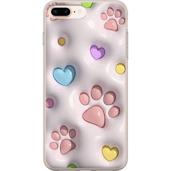 Kompatibel Mobilcover til Apple iPhone 8 Plus Fluffy Poter