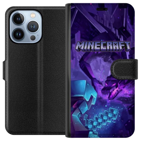 Yhteensopiva Lompakkokotelo Apple iPhone 13 Pro Minecraft