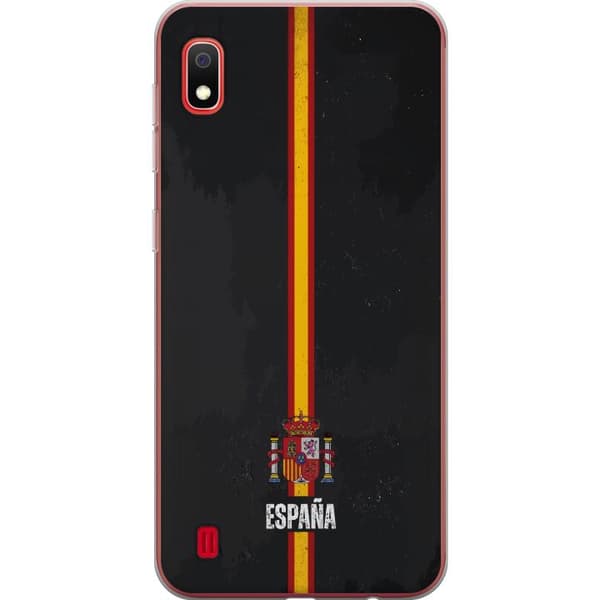 Kompatibelt Mobildeksel til Samsung Galaxy A10 Stilig design med Spanias flagg