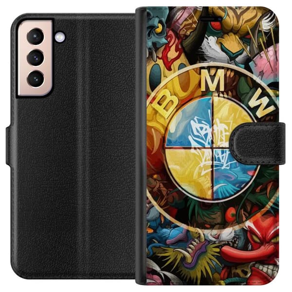 Kompatibelt Lommeboketui til Samsung Galaxy S21 BMW