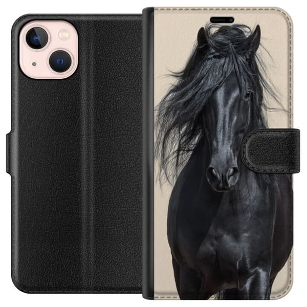 Kompatibelt Plånboksfodral till Apple iPhone 13 mini Horse