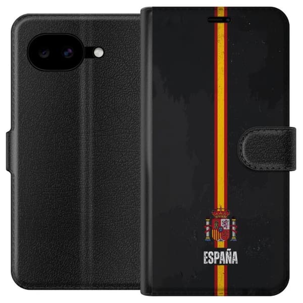 Kompatibelt Lommeboketui til Google Pixel 10a Stilig design med Spanias flagg