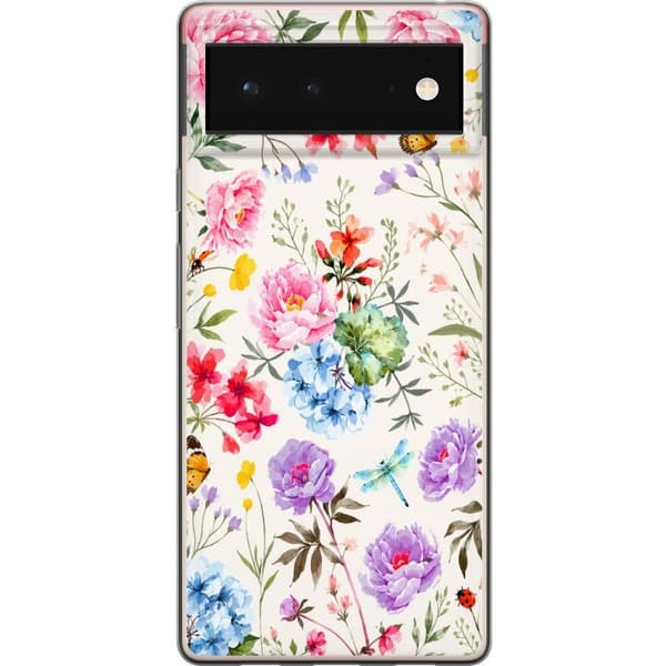Kompatibelt Mobildeksel til Google Pixel 6 Blomsterselskapet