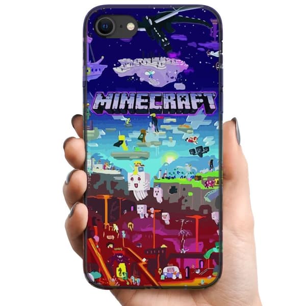 Kompatibelt Mobilskal till Apple iPhone 8 Minecraft