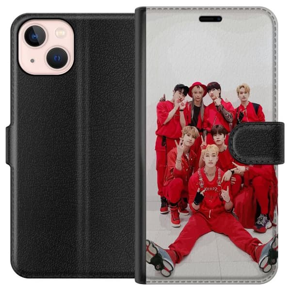 Kompatibelt Plånboksfodral till Apple iPhone 13 mini Stray Kids