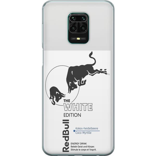 Kompatibelt Mobildeksel til Xiaomi Redmi Note 9 Pro Moderne Red Bull White Edition design