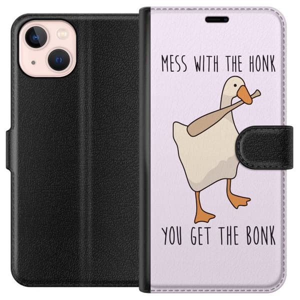 Kompatibelt Plånboksfodral till Apple iPhone 13 mini Anka Banka