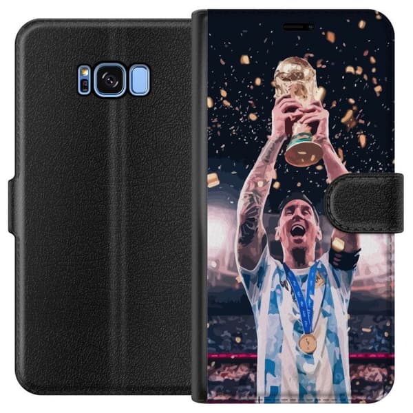 Kompatibelt Plånboksfodral till Samsung Galaxy S8 Messi