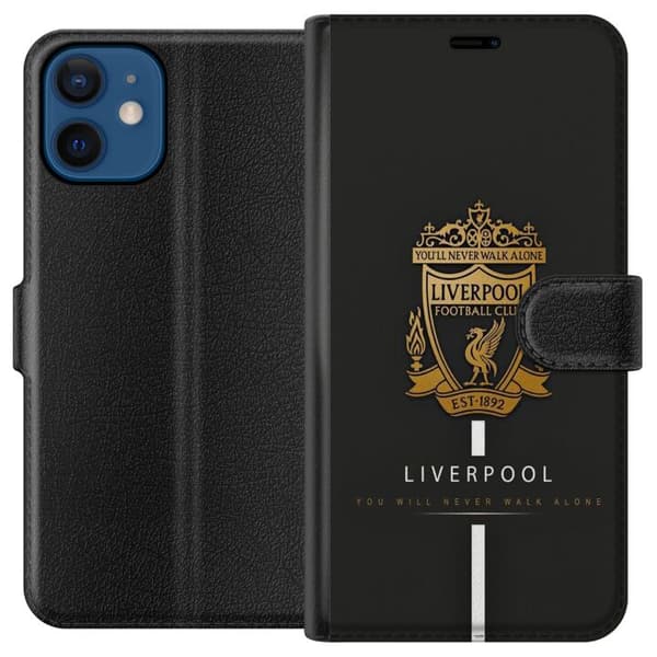 Kompatibel Tegnebogsetui til Apple iPhone 12 mini Liverpool L.F.C.