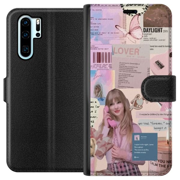 Kompatibel Tegnebogsetui til Huawei P30 Pro Taylor Swift