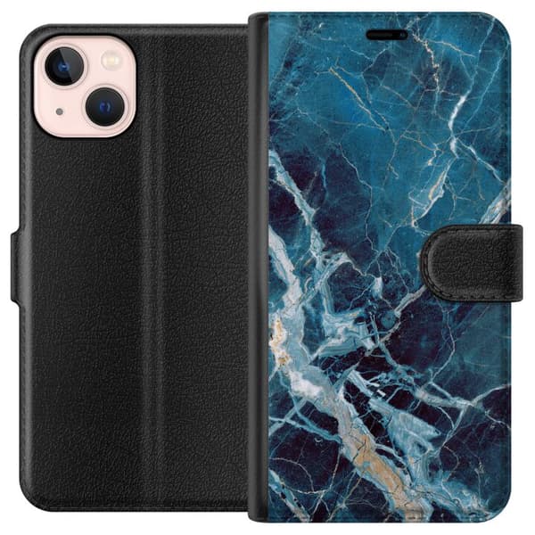 Kompatibelt Plånboksfodral till Apple iPhone 13 mini Marmor