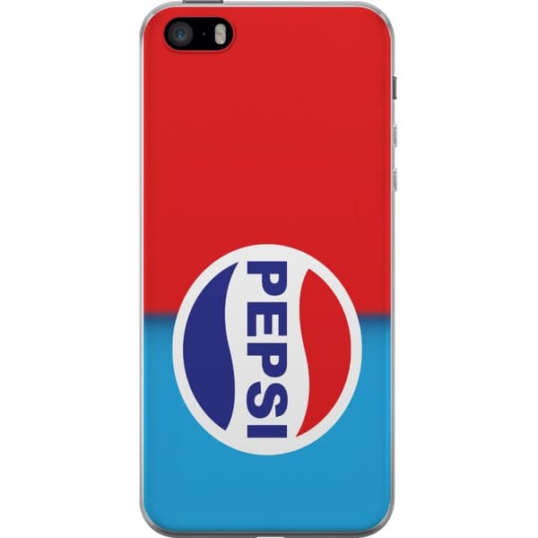 Kompatibelt Mobilskal till Apple iPhone 5s Ikoniskt Pepsi-design